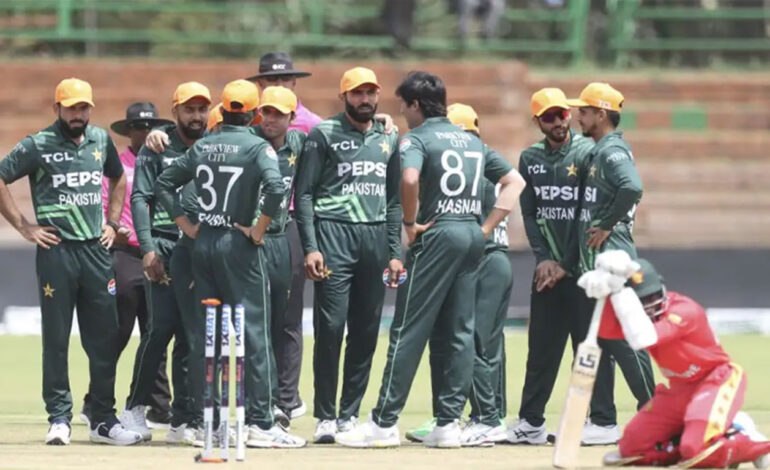  Pakistan Makes Two Changes for Second ODI Against Zimbabwe