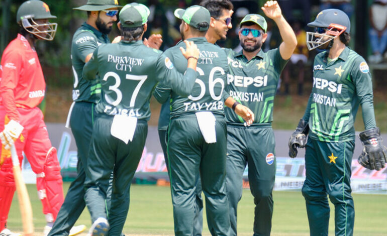  Pakistan Clinches ODI Series with Convincing Win Over Zimbabwe in Decider