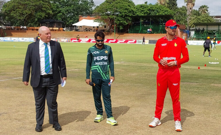  Pakistan Opts to Bat First in Series Decider Against Zimbabwe