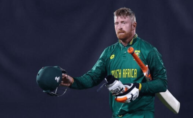  South African Batsman Heinrich Klaasen Fined by ICC