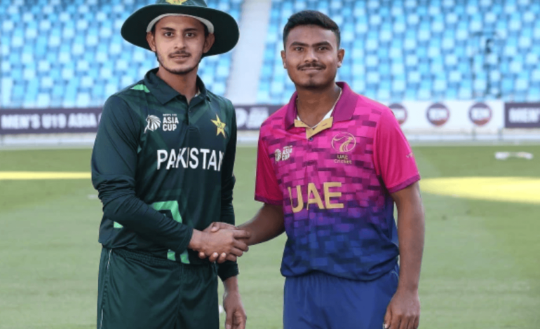  Under-19 Asia Cup: Pakistan Defeats UAE by 69 Runs, Secures Second Consecutive Victory